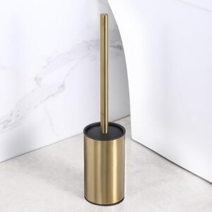 Porte Balai Brosse Mural ECO Or Brossé 01407021