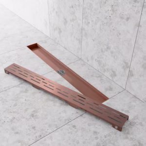 Caniveau de Douche WAY SQUARE 600x60mm Bronze BK4024135