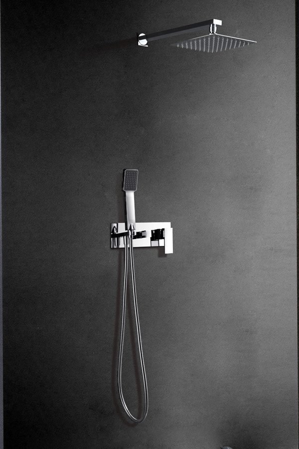 Colonne de Douche Mono à encastrer NORUEGA Chrome GPN011