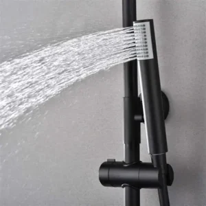 Colonne de Douche Mono MONZA Noir Mat BDM039/NG
