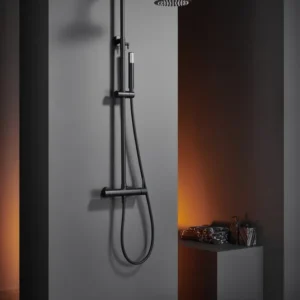 Colonne de Douche Mono MONZA Noir Mat BDM039/NG