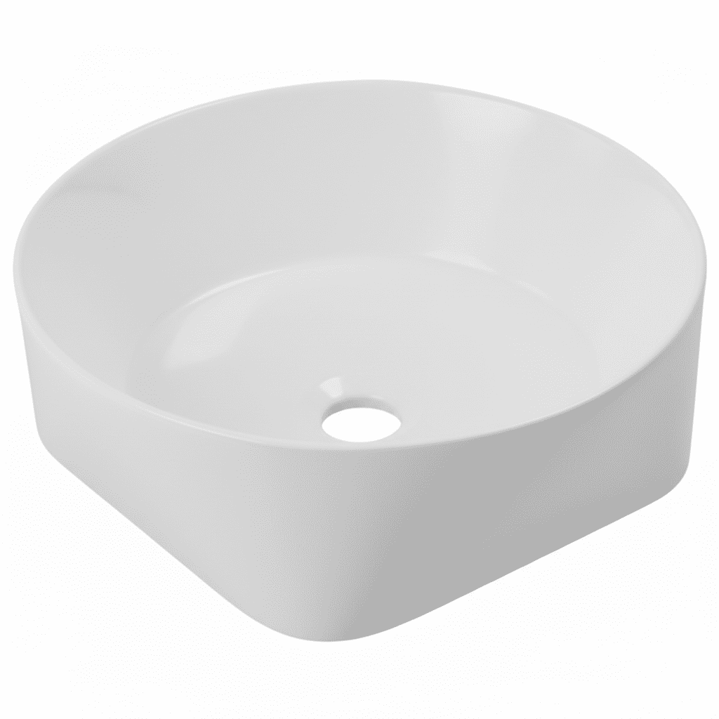 Vasque à Poser 3001GW 44,6x16cm Blanc Brillant