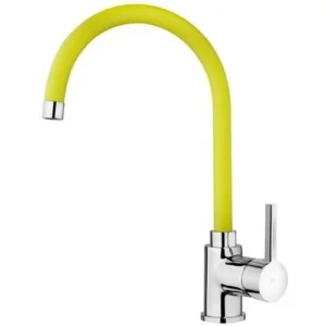 Mitigeur Évier ALAIOR FASHION TEKA Chrome/Jaune 55.995.02.0FY