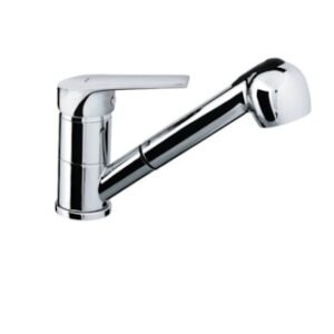 Mitigeur Évier TARGET avec Douchette Réglable Chrome CT2007342