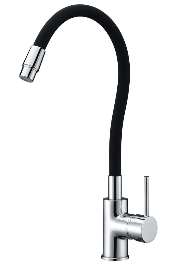 Mitigeur Évier de Cuisine VERONA Chrome/ Noir GCE010