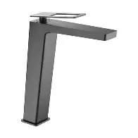 Mitigeur Lavabo Bec Haut SUECIA noir mate BDC032-3NG