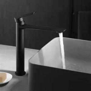 Mitigeur Lavabo Bec Haut URAL Noir BDG040-3NG