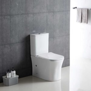 WC sur Pied Compact NIKKO Blanc Brillant 16962/10535