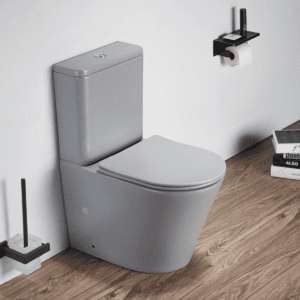 WC sur Pied Compact GALES Gris Mat 3891