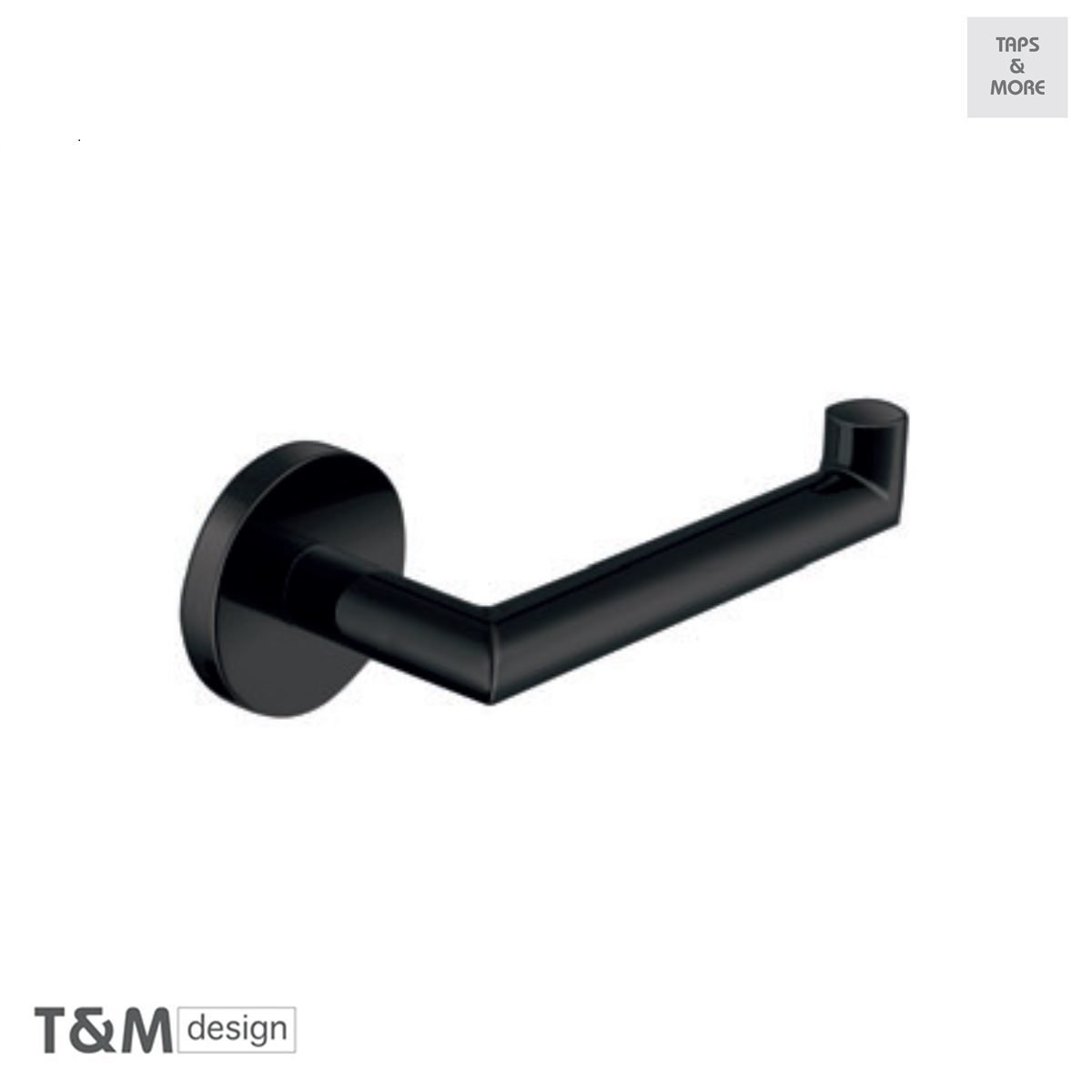 Porte Papier Hygienique ECO Noir Mat 06512081