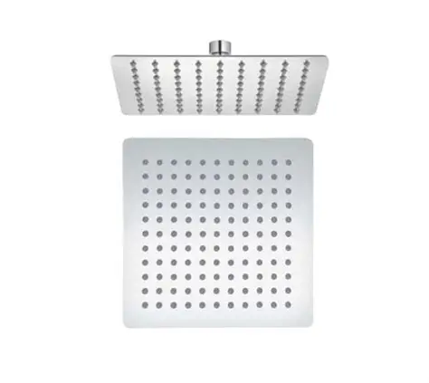 Tête de Douche Carrée 20x20cm S304 Chrome RDC001
