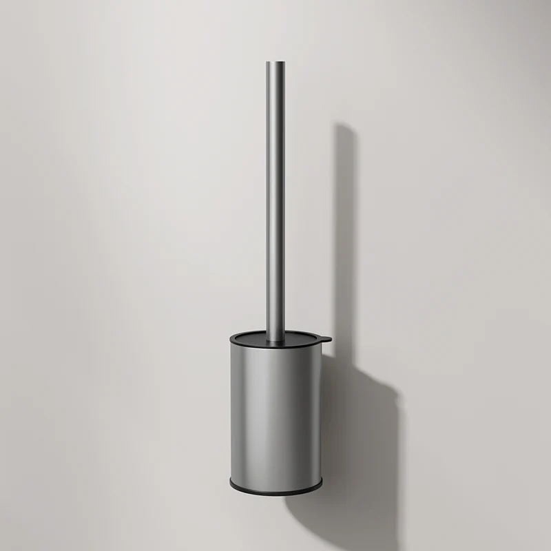 Porte Balai Brosse Mural ECO Chrome 01407002