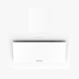 Hotte Murale Inclinée EAS ELECTRIC 90cm Verre Blanc EMRH908VRT-W