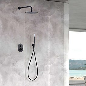 Colonne de Douche Mono à Encastrer OLIMPO noir GPC033/NG