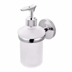 Distributeur Mural de Savon Liquide MILENIUM Blanc/Chr 30310