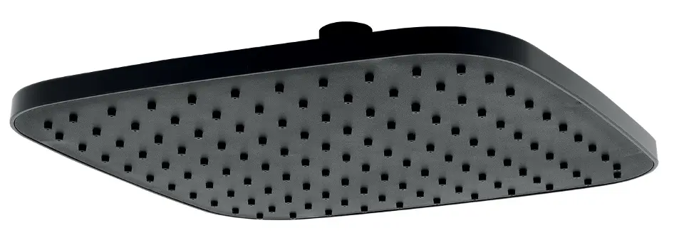Tête de Douche Rectangulaire S304 Noir Mate RDR001/NG