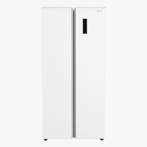 Frigo Américain EAS ELECTRIC A+/F 181×83,3x63cm 254+173Litres Blanc EMSS188W