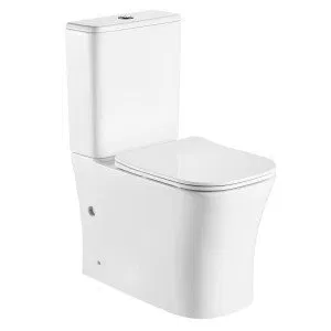 WC sur Pied Compact NIKKO Blanc Brillant 16962/10535