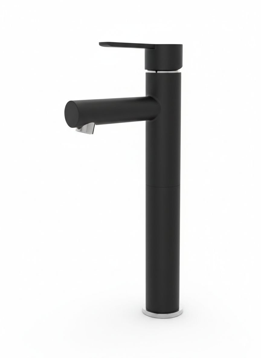 Mitigeur Bec Haut Lavabo KOOL Noir 50311TV0N