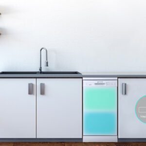 Lave Vaisselle 9 Services 4 Programmes EAS ELECTRIC Blanc EMD09W2-V1
