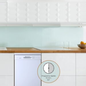 Lave Vaisselle 9 Services 4 Programmes EAS ELECTRIC Blanc EMD09W2-V1
