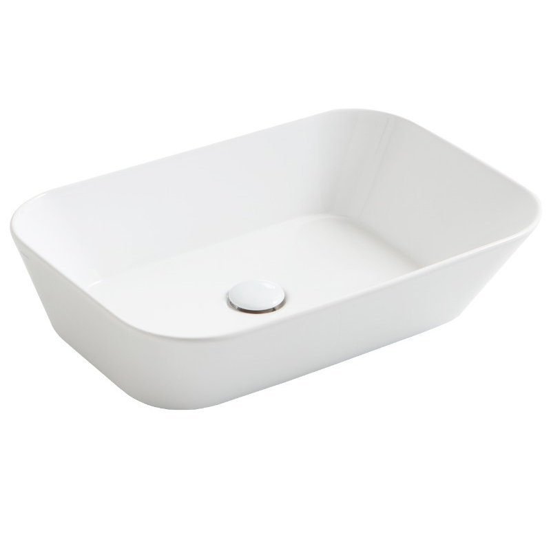 Vasque à Poser 2001MW 42,5×42,5x16cm Blanc Mat