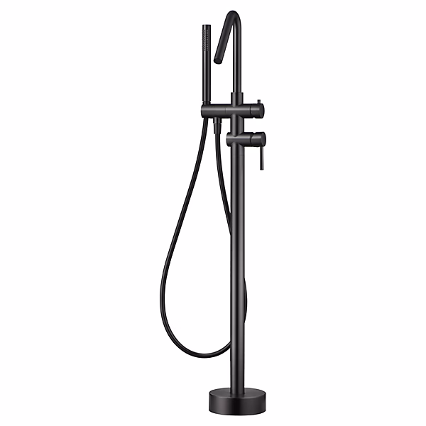 Mitigeur pour Baignoire en Ilot CORCEGA Black Gun Métal BBEC01/BGM