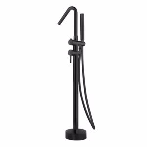 Mitigeur pour Baignoire en Ilot CORCEGA Noir Mat BBEC01/NG