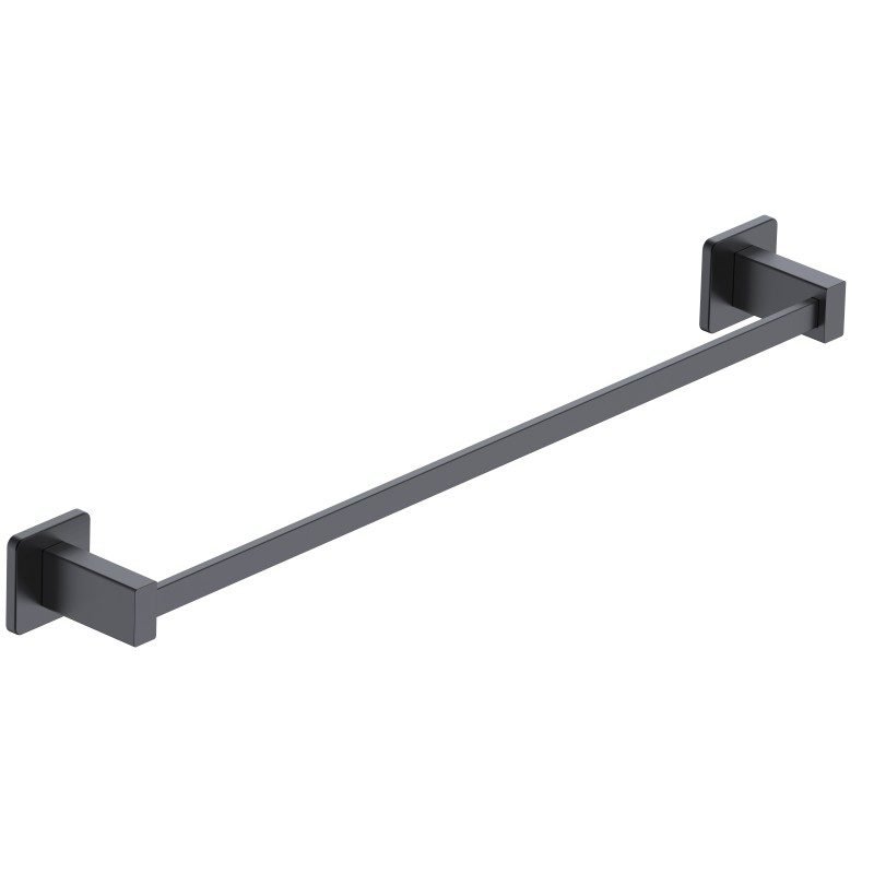 Porte Serviettes 50cm TECHNIC Noir Mat CAT002-04/NG