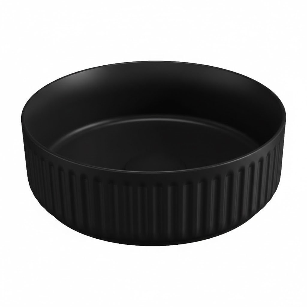 Vasque à Poser 3007MB 37x13cm Noir Mat