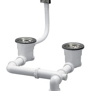 Vidage évier double bac 47035