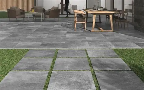 Carreau Dalle UNIVERSE DUPLO Rectifié Antidérapant Gris 60x120cm 20mm
