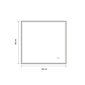 Miroir One Led SUNSET 60x60cm avec Antibuée 25029