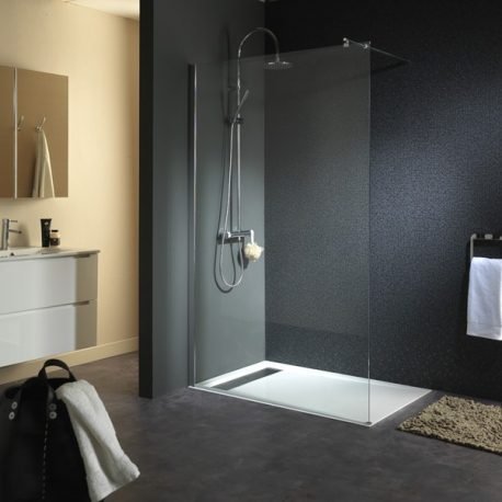 Paroi de Douche Fixe WALK-IN 120x195cm Chr/Transp CASTEL WK120