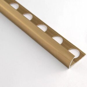 Profilé Alu Courbé 10,5mm Bronze Brillant 2,6ml A105BRB