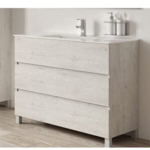 Meuble sur Pied 3T 80cm INCA TEKA Roble Chêne Arctique 187110013