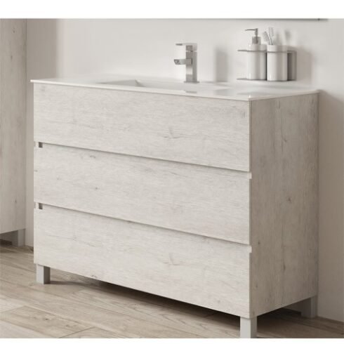 Meuble sur Pied 3T 80cm INCA TEKA Roble Chêne Arctique 187110013