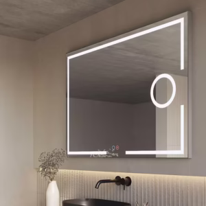 Miroir Led MALTA 120x80cm One Touch Antibué avec Grossissant MALT016/120