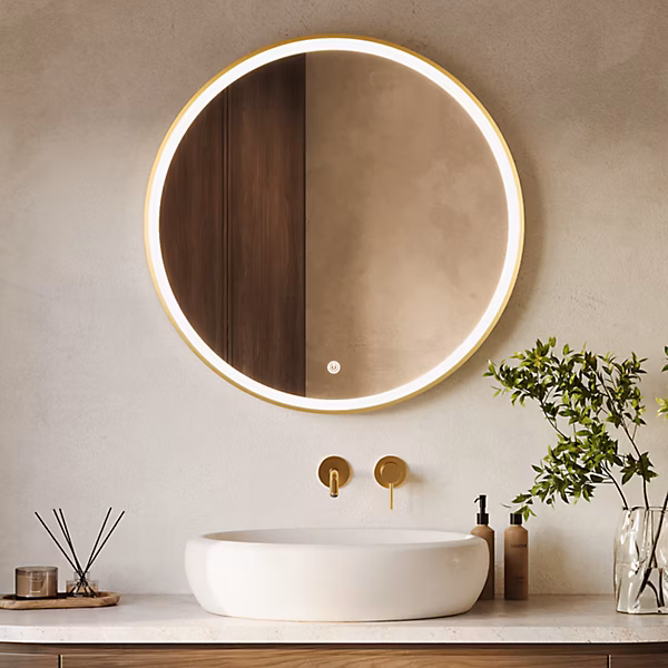 Miroir Led PARIS 80cm Contour Or One Touch PARI020/80OC