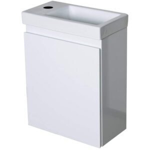 Lavabo Mini Blanc à Encastrer 40,5×22,5cm