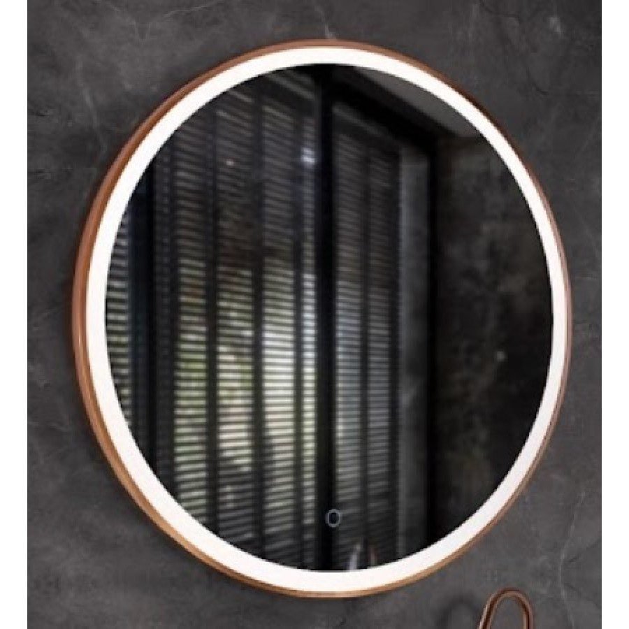 Miroir Led PARIS 80cm Contour Or/Rose One Touch PARI020/80OR