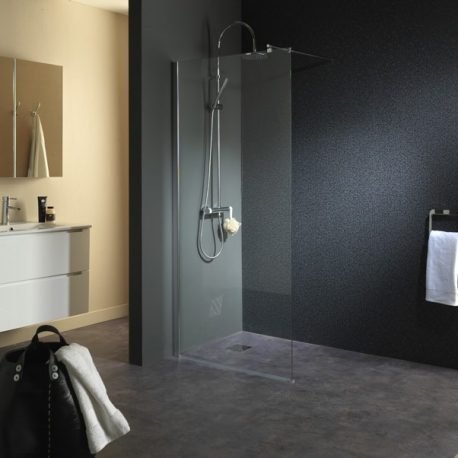 Paroi de Douche Fixe WALK-IN 90x195cm Chr/Transp CASTEL WK090