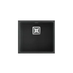 ZIE 45 Évier en Résine 1 Bac 50x45cm Granite Noir Mat BS181LMC