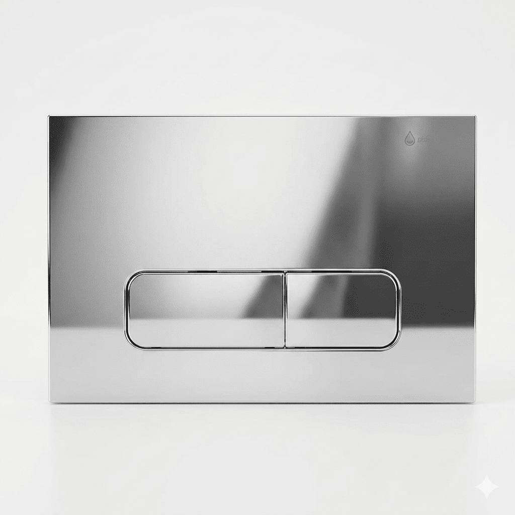 Bouton Poussoir pour WC Suspendu KEEN Chrome BK0202100