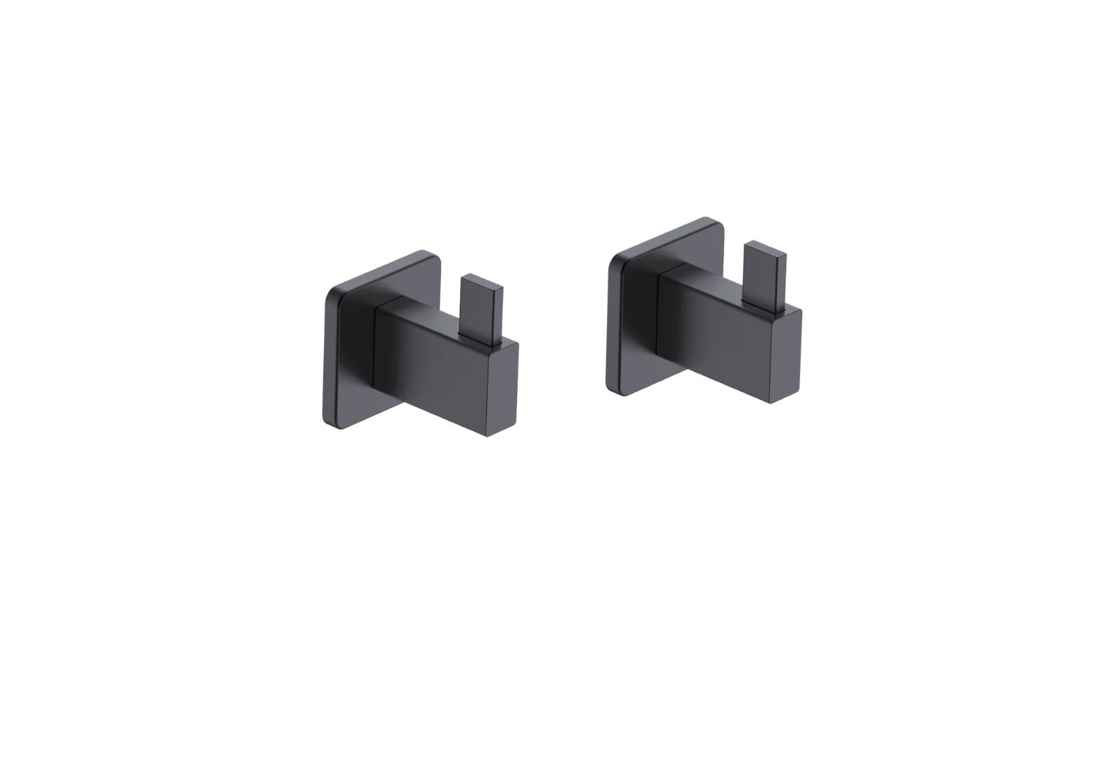 Patère TECHNIC Noir Mat CAT002-01/NG