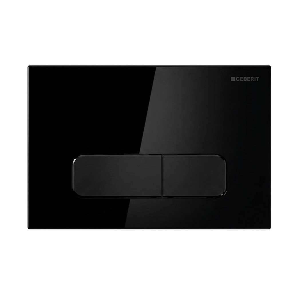 Bouton Poussoir pour WC Suspendu KEEN Noir Mat BK0202102