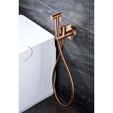 Douchette hygiénique Eau Chaude/Froide Encastrable MUNICH Or Rose Brossé RDM001 / ORC