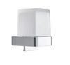 Distributeur Mural de Savon Liquide ECO en Verre/Chrome Carré 06917002