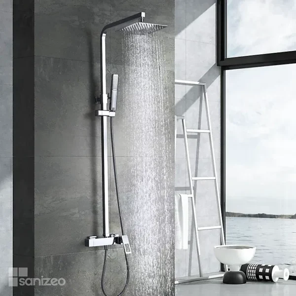 Colonne de Douche Mono SUECIA Chrome BDC032