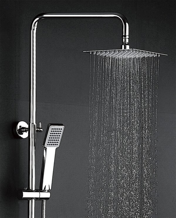 Colonne de Douche Mono avec Robinet LIVERPOOL Chrome BDL007-B – Image 2